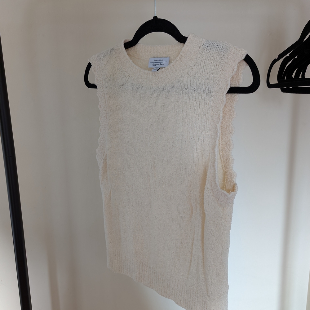 & Other stories Scalloped Knit Tank